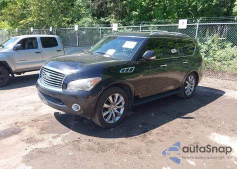 2013 Infiniti Qx56 z USA, uszkodzony, nr VIN JN8AZ2NE9D9060441